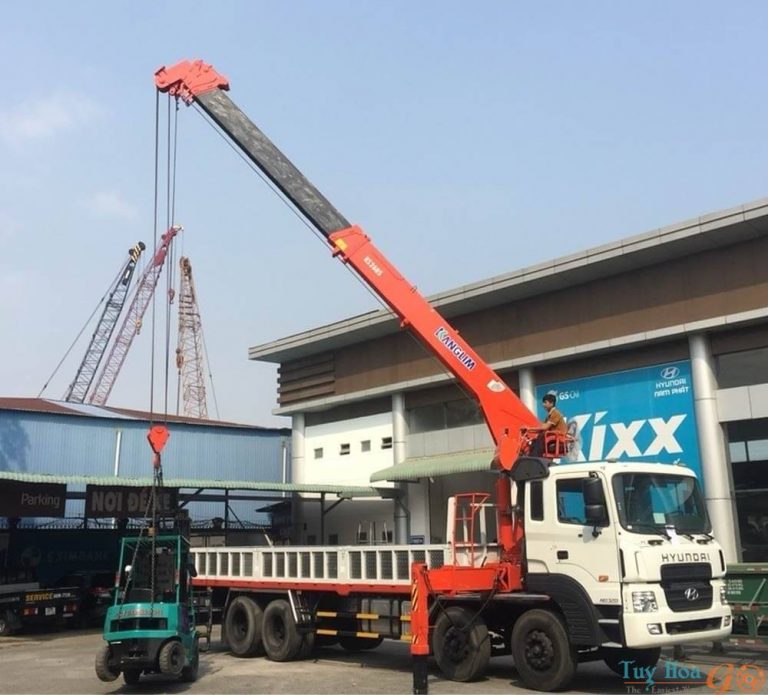 Những tiện ích của xe cẩu hàng Phú Yên